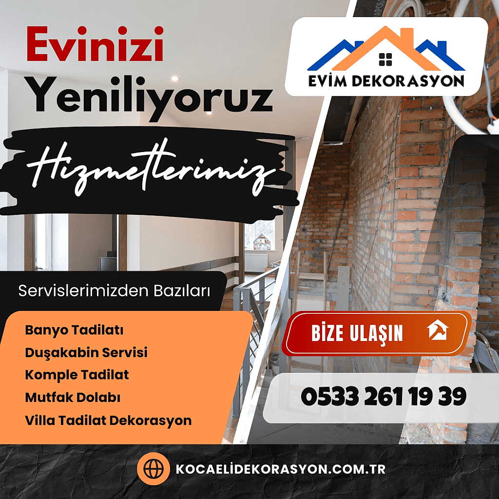 İzmit Komple Tadilat