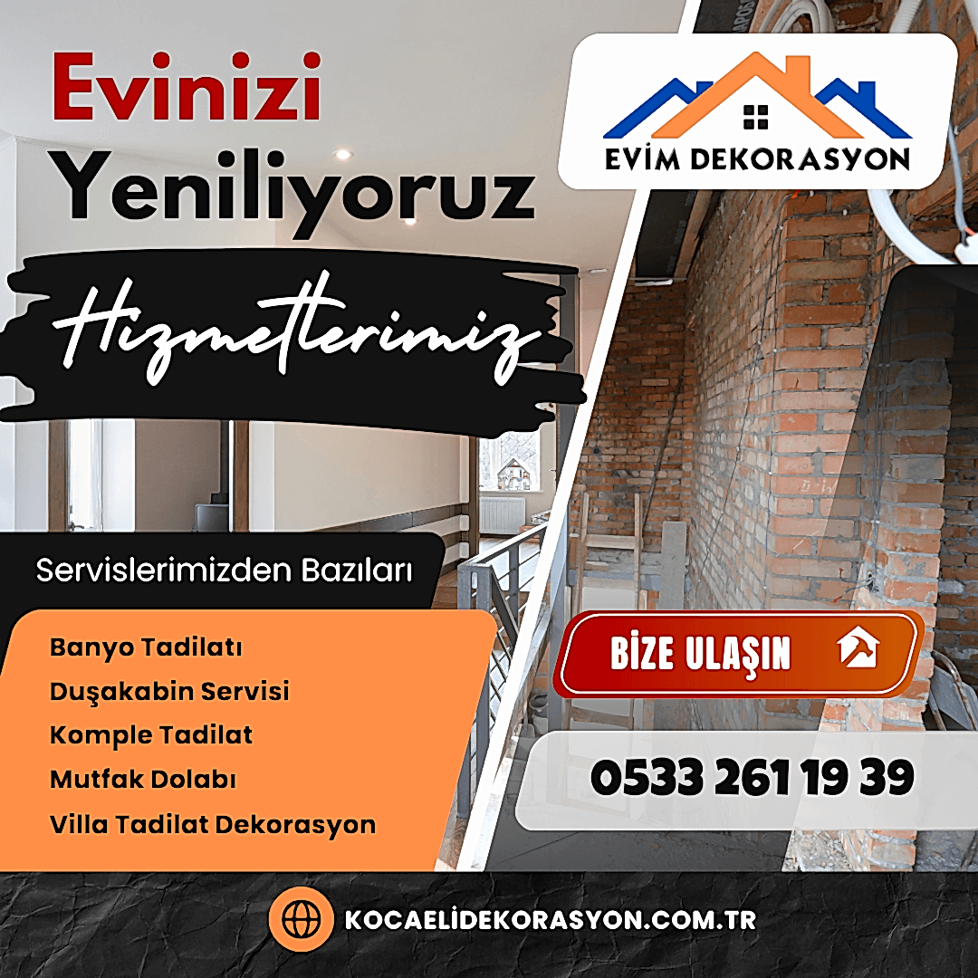 İzmit Komple Tadilat